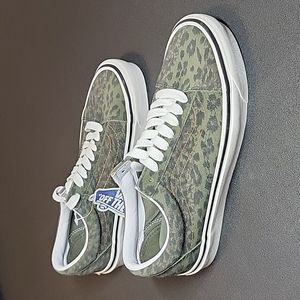 ✨️ BRAND NEW ✨️ VANS OLD SKOOL 36 DX ANAHEIM FACTORY SKATE SHOES LEOPARD…